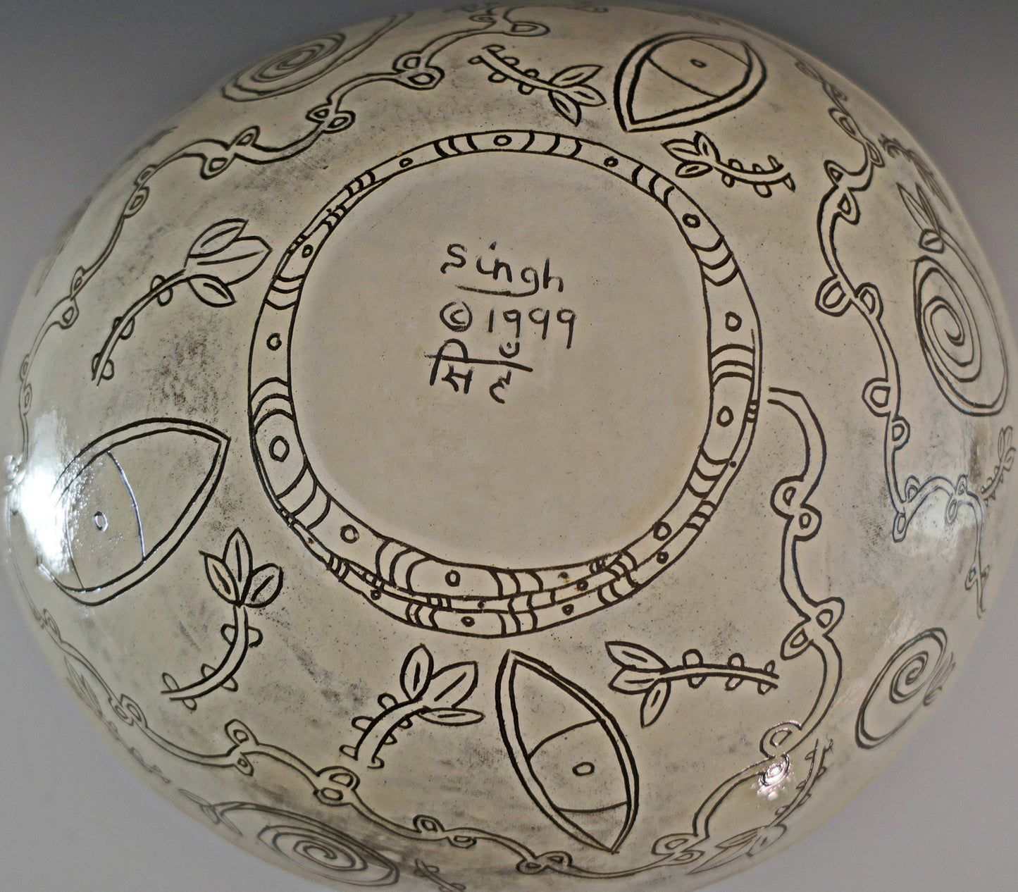 Eden - Large Ceramic Bowl, FREE SHIPPING US