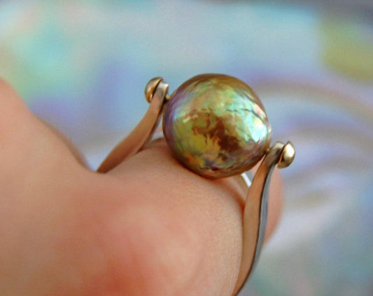 Kara - Elegant Freshwater Pearl Ring Perfect for Every Occasion! Free US Shipping.