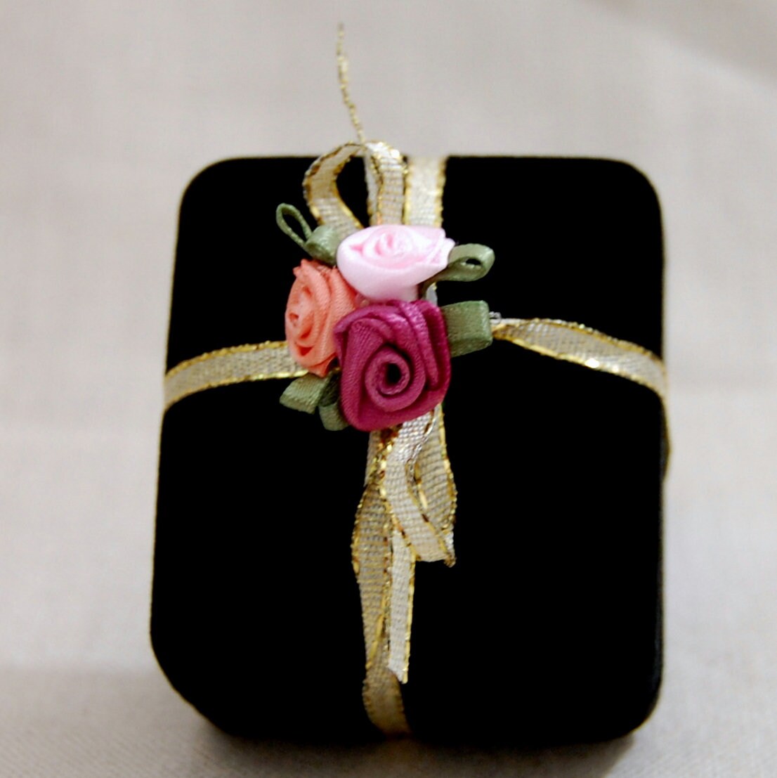 Padme - Sapphire Engagement Ring, September Birthstone, Solid 14kt Gold, FREE SHIP US