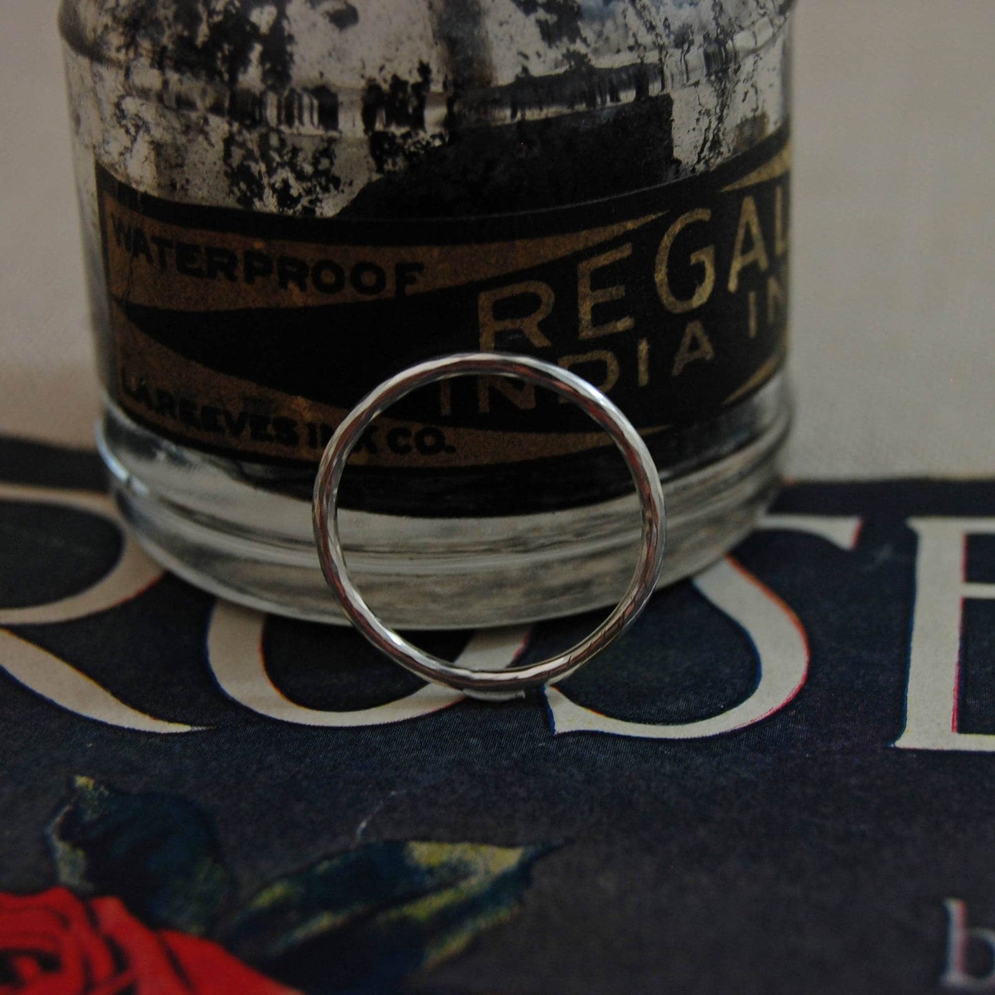 Alouette - Sterlium Plus® Silver Wedding Band Stacking Ring, FREE SHIP US