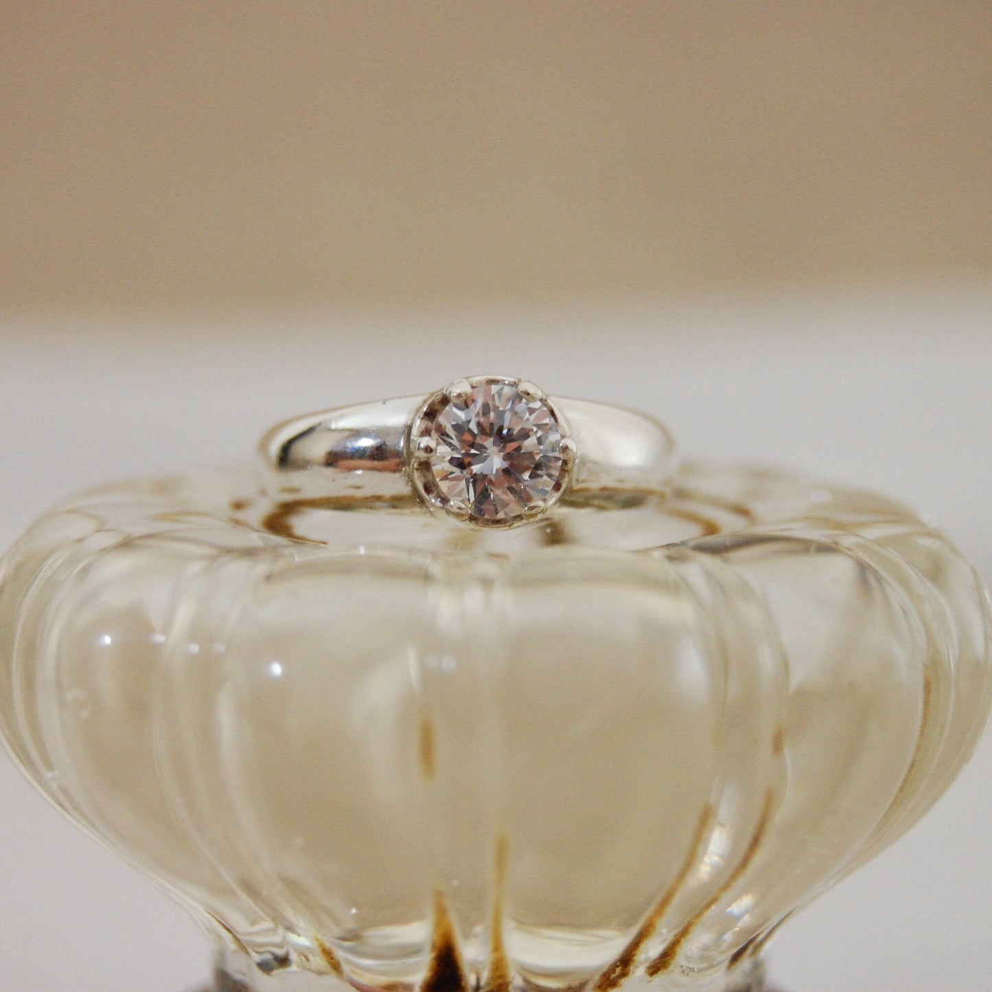 Kyra - Diamond Alternative Engagement Ring, Cubic Zirconia Wedding Ring, FREE SHIPPING US