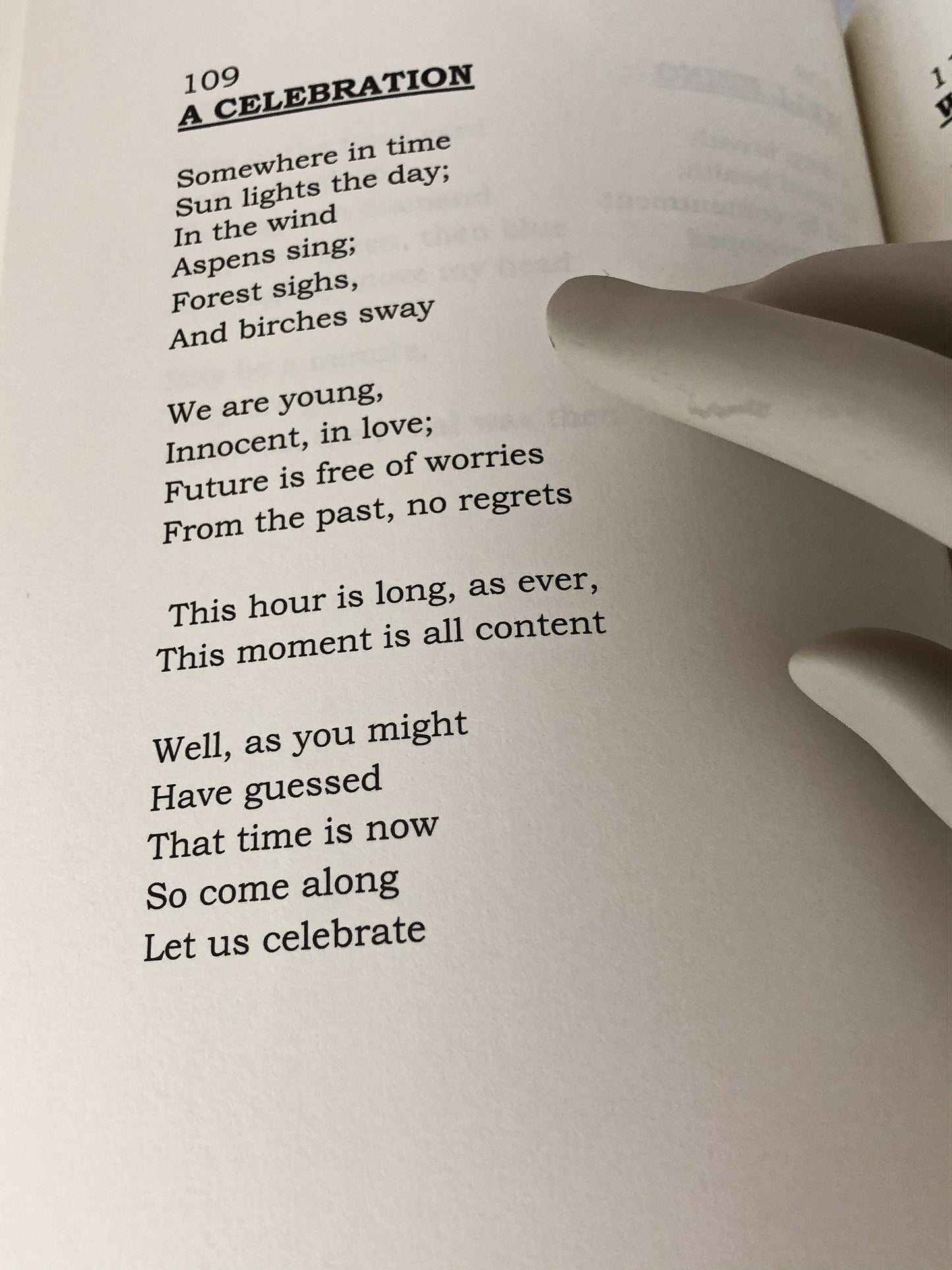 Poetry Book - Times of Grace by Vijay Singh