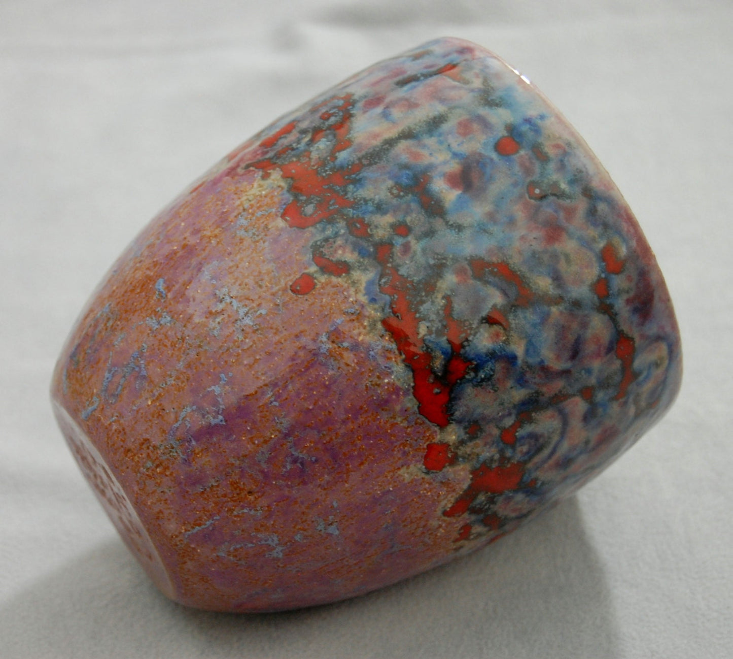 Full Circle - Versatile Handmade Stoneware Vase/Bowl - Functional and Decorative Art. FREE SHIPPING US