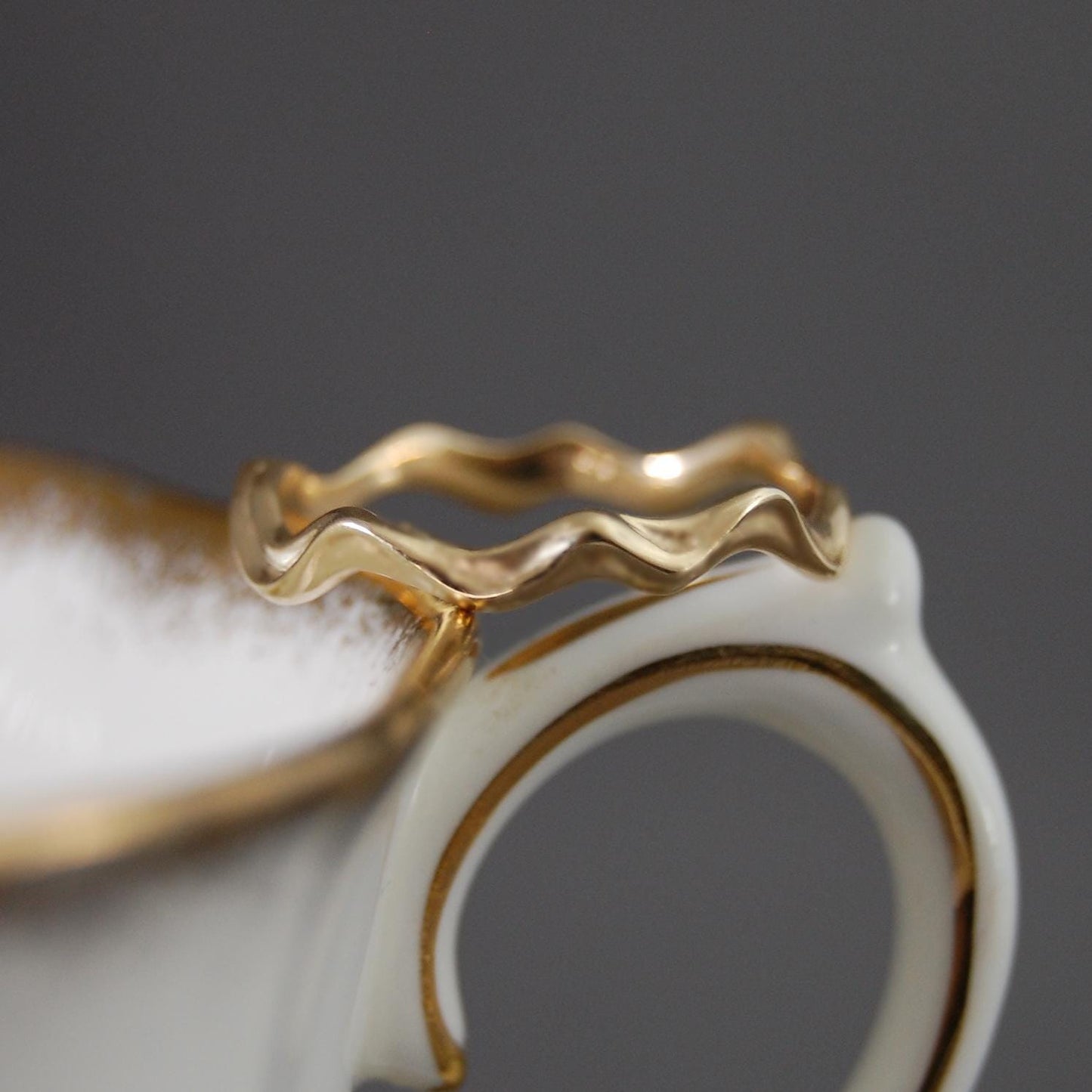 Dylana - Custom Made Stacking Ring or Wedding Bands, Gold, Silver, FREE SHIPPING US