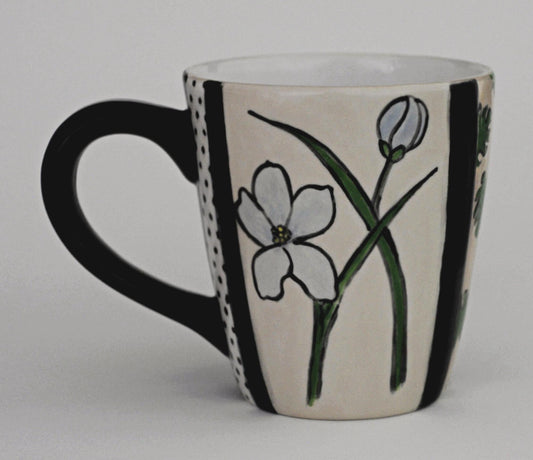 Oracle & Skyy - Unique Coffee Mug, hand painted mug, tea mug, FREE SHIPPING within the US