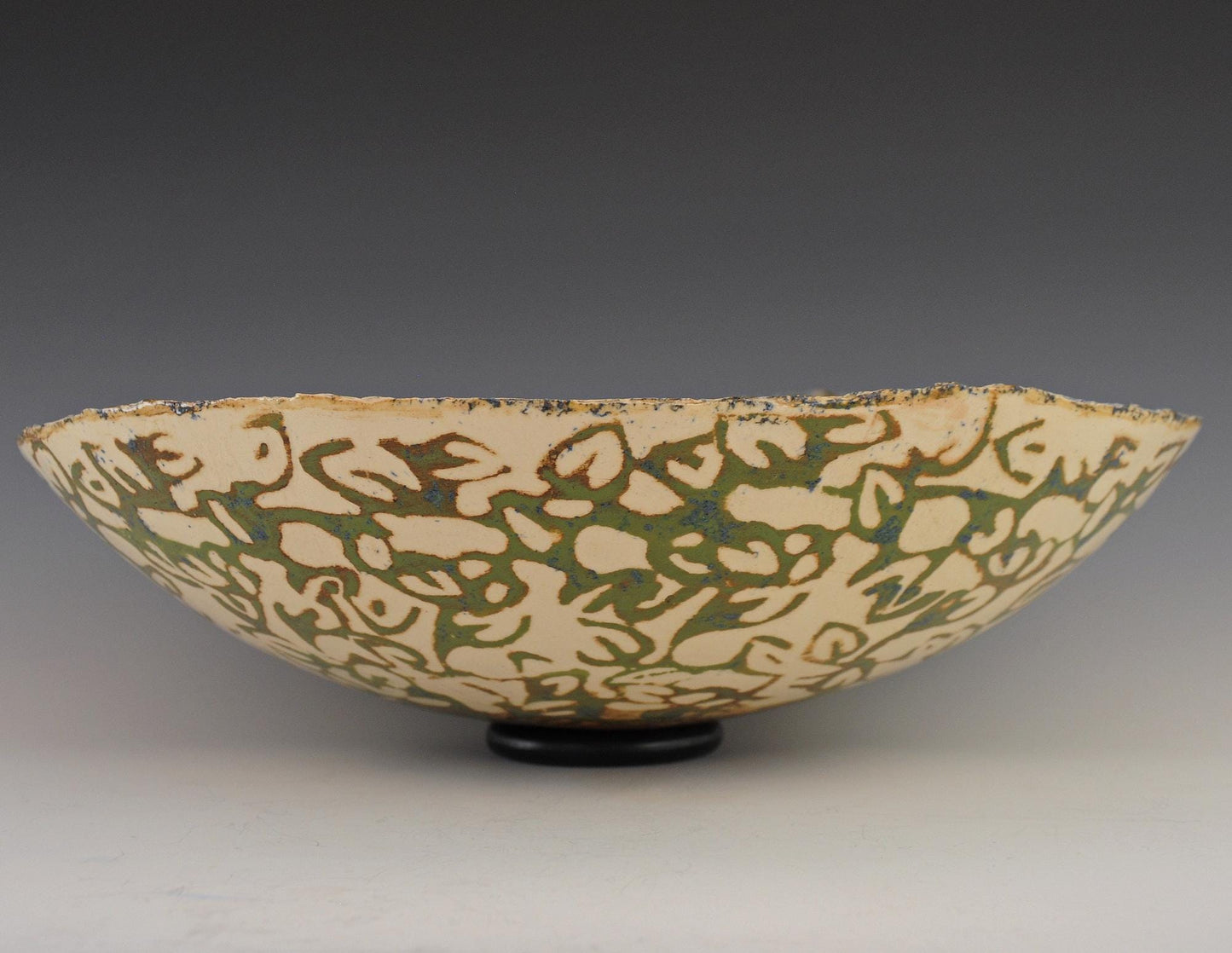 Summer Heat - Large Ceramic Serving Bowl, FREE SHIP US