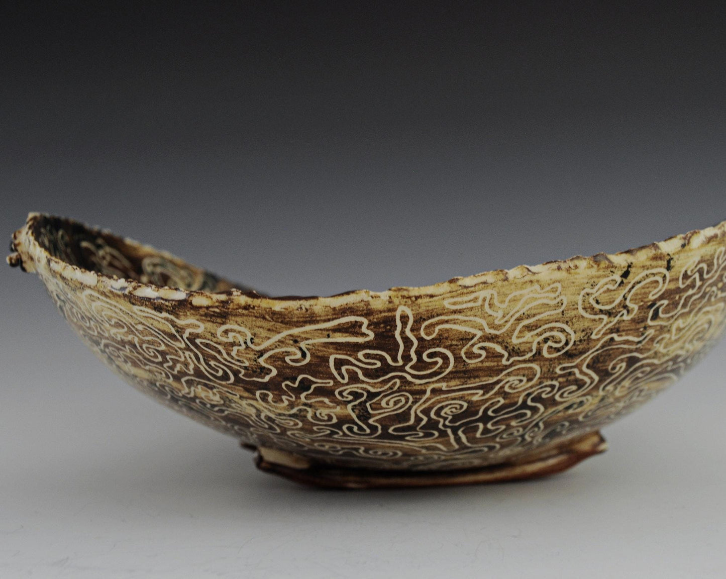 Malmsey Mambo - Ceramic Bowl; Handcrafted Dance-inspired Bowl with Free US Shipping.