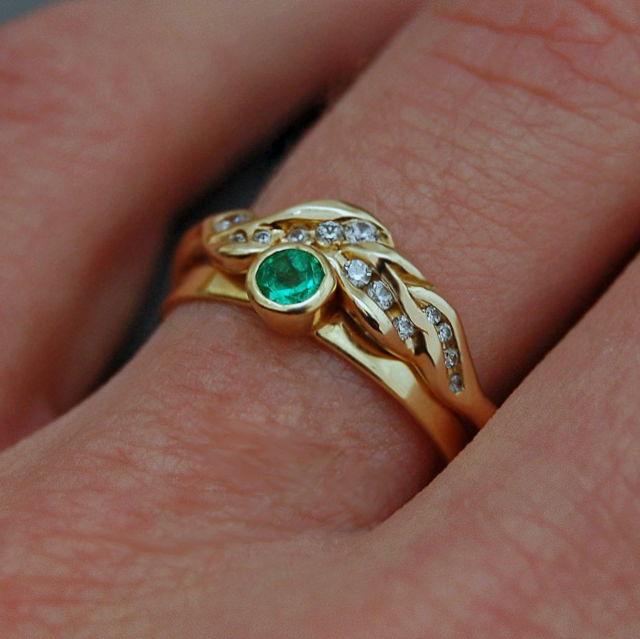 Leora - Multi-Gemstone Custom Made Ring, Shop Exclusive Original, FREE SHIPPING US