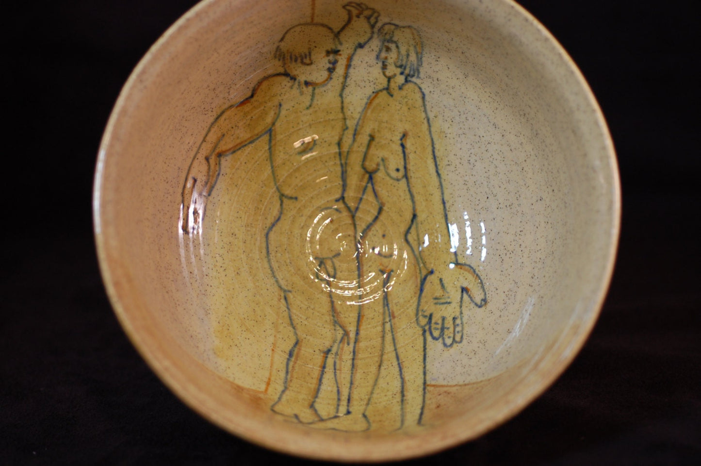Conversation - Ceramic Serving Bowl, FREE SHIPPING US