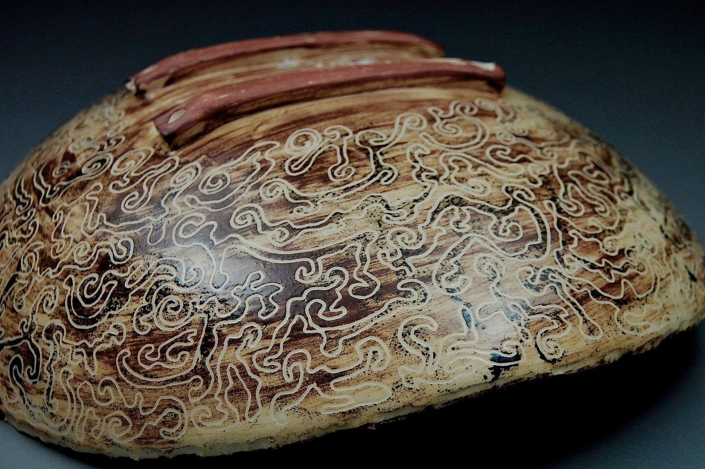 Malmsey Mambo - Ceramic Bowl; Handcrafted Dance-inspired Bowl with Free US Shipping.