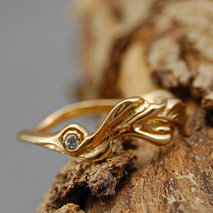 Alma I -  Custom Made Engagement Ring -  Just for You, Handcrafted Beauty, Free US Shipping Included