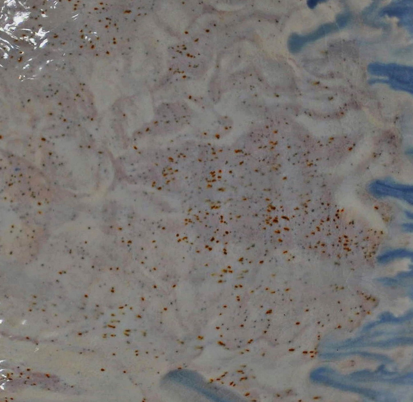 Rain, Overland - Landscape themed Porcelain Bowl, ceramic art, home decor, FREE SHIPPING US.