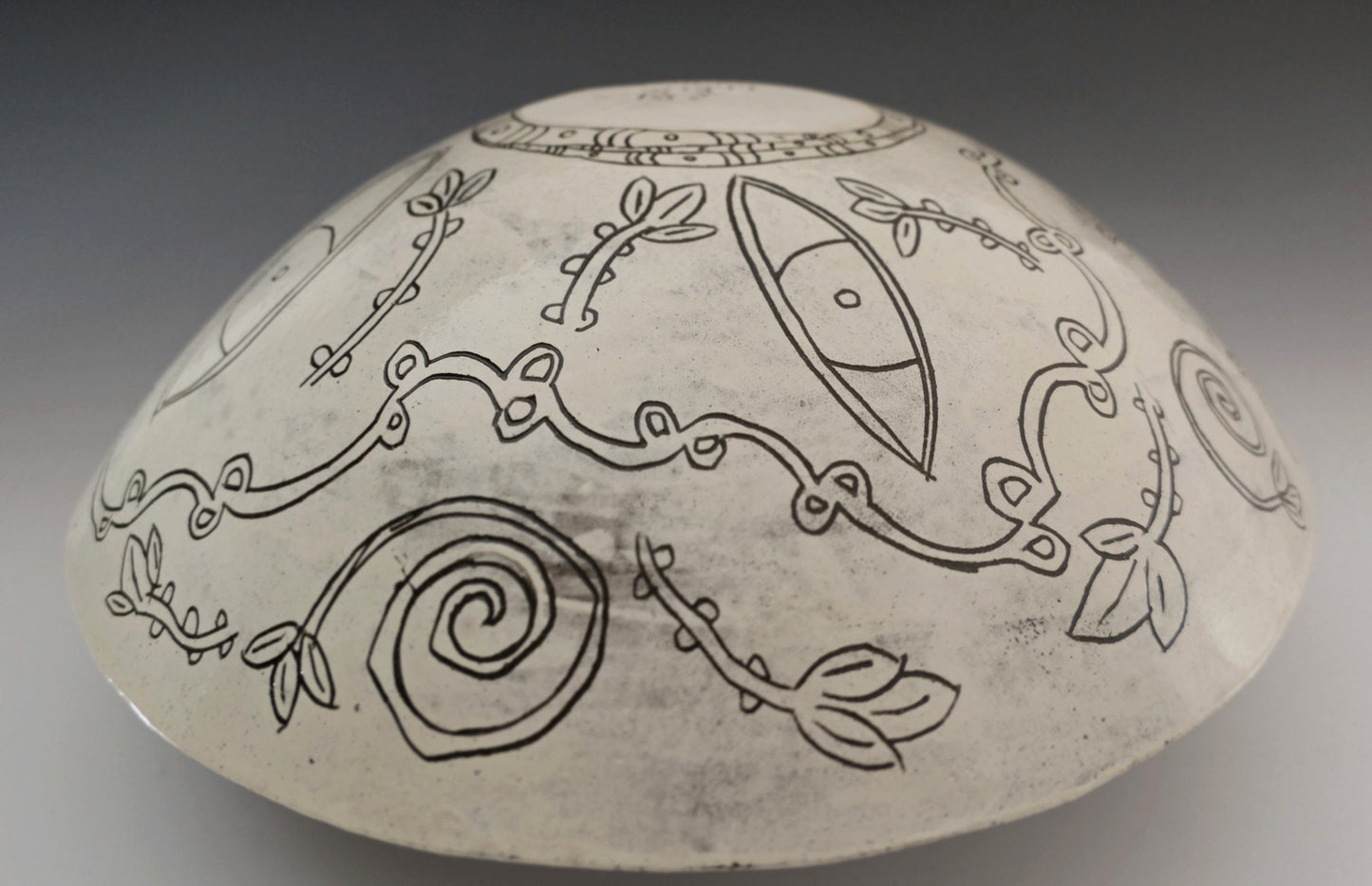 Eden - Large Ceramic Bowl, FREE SHIPPING US