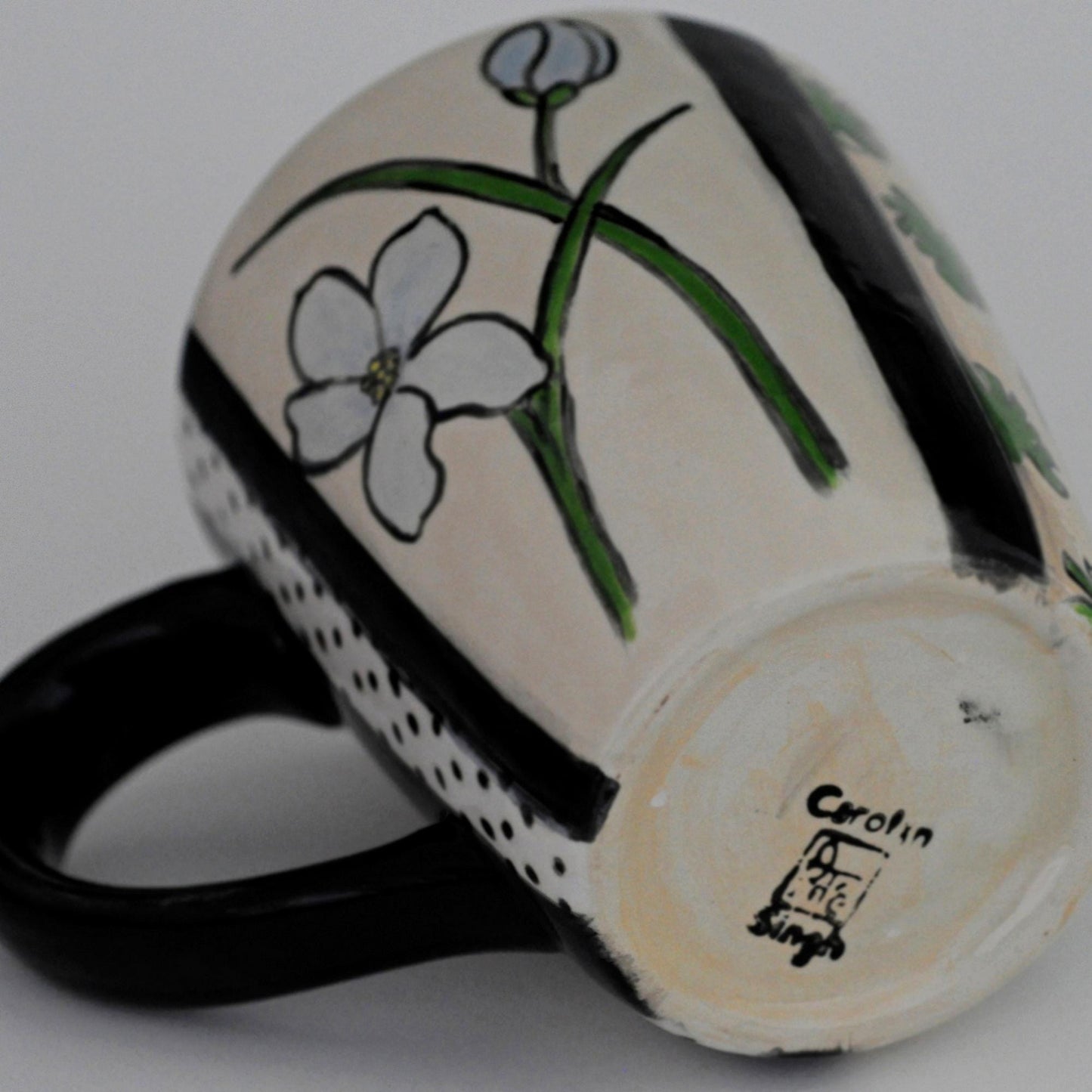 Oracle & Skyy - Unique Coffee Mug, hand painted mug, tea mug, FREE SHIPPING within the US