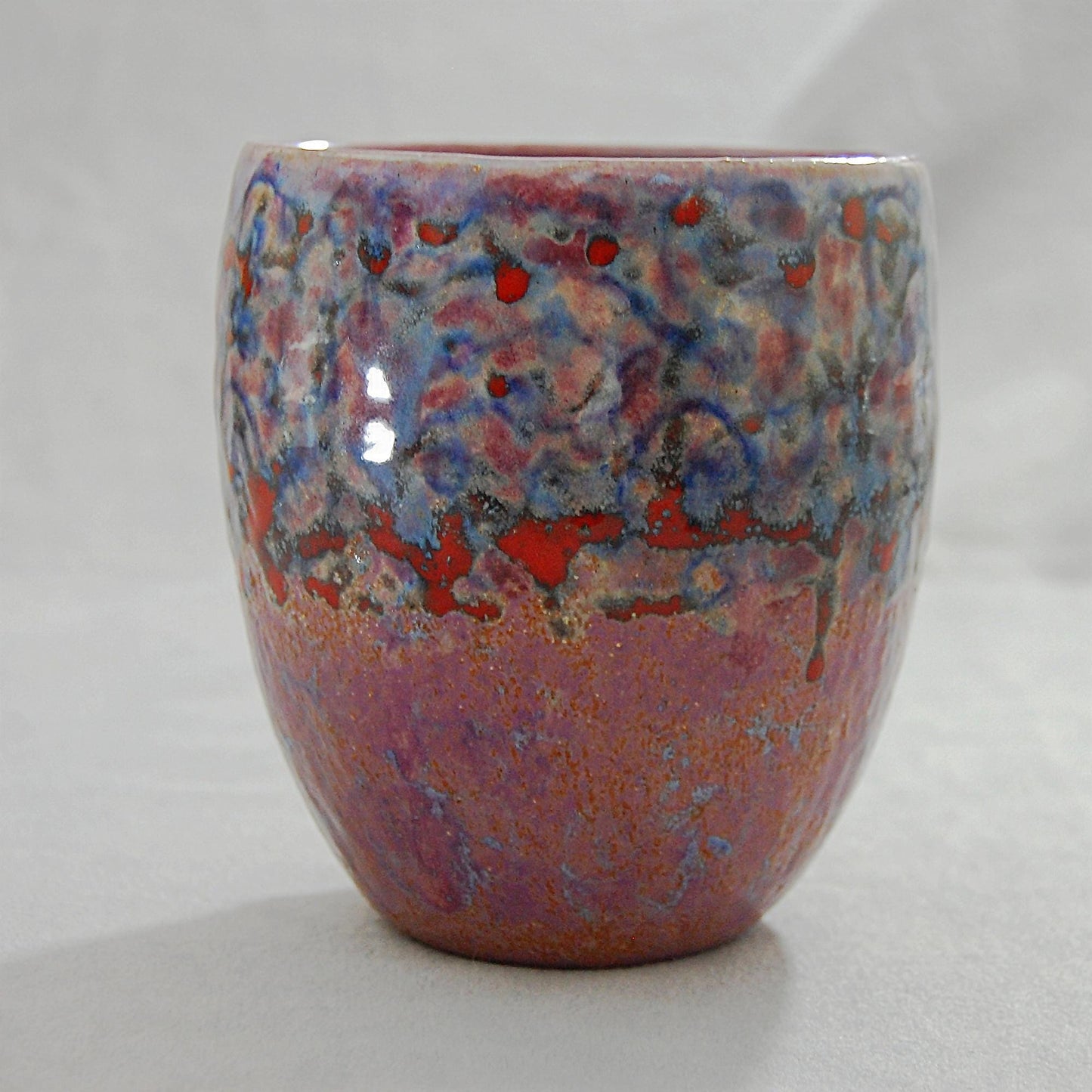 Full Circle - Versatile Handmade Stoneware Vase/Bowl - Functional and Decorative Art. FREE SHIPPING US