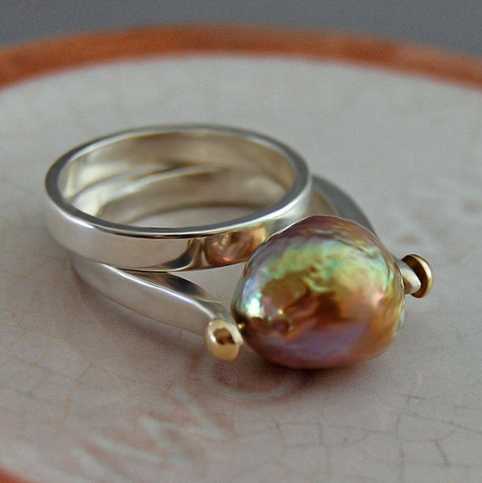 Kara - Elegant Freshwater Pearl Ring Perfect for Every Occasion! Free US Shipping.