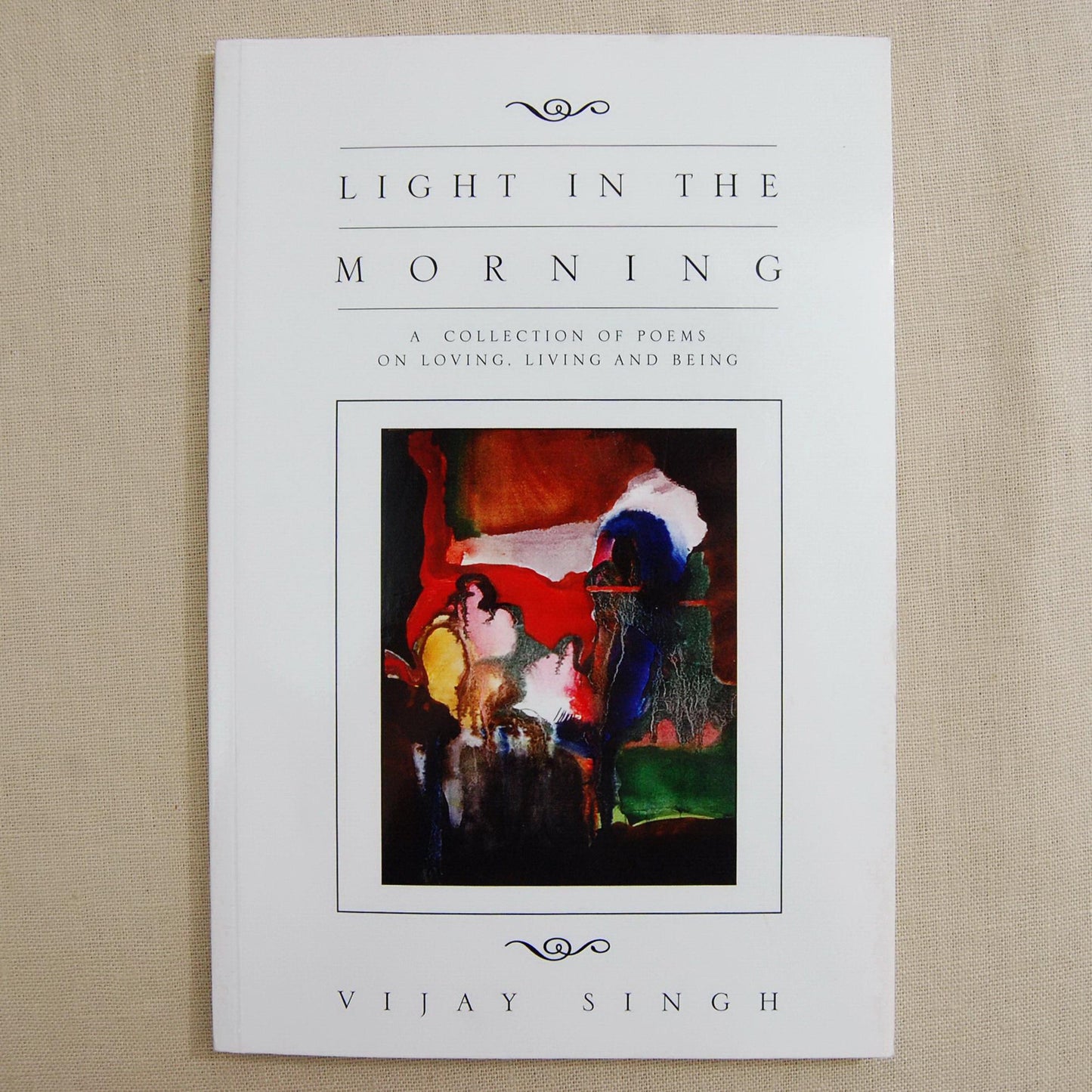 Poetry Book, Light in the Morning - Original Poetry by Vijay Singh