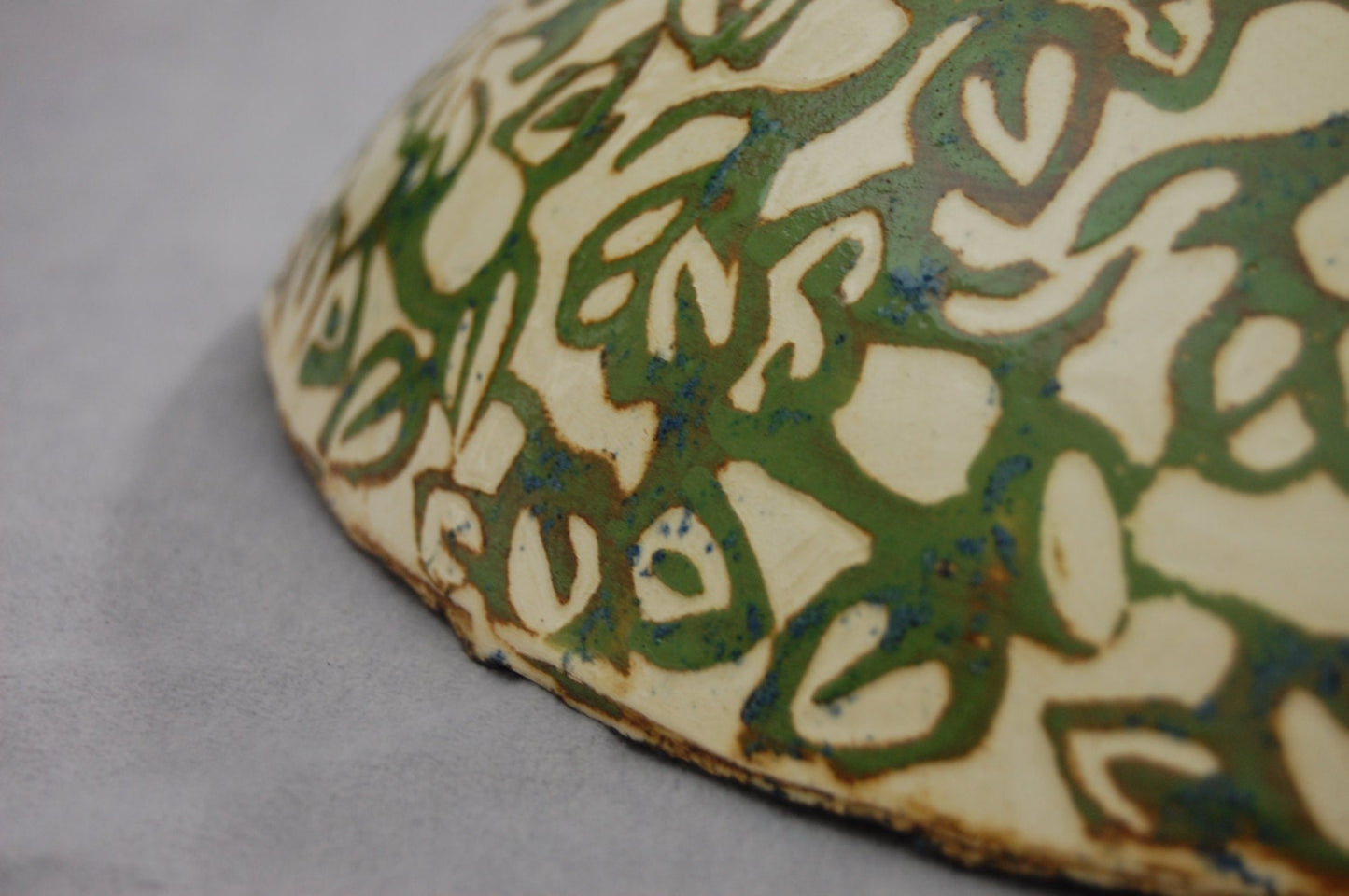 Summer Heat - Large Ceramic Serving Bowl, FREE SHIP US