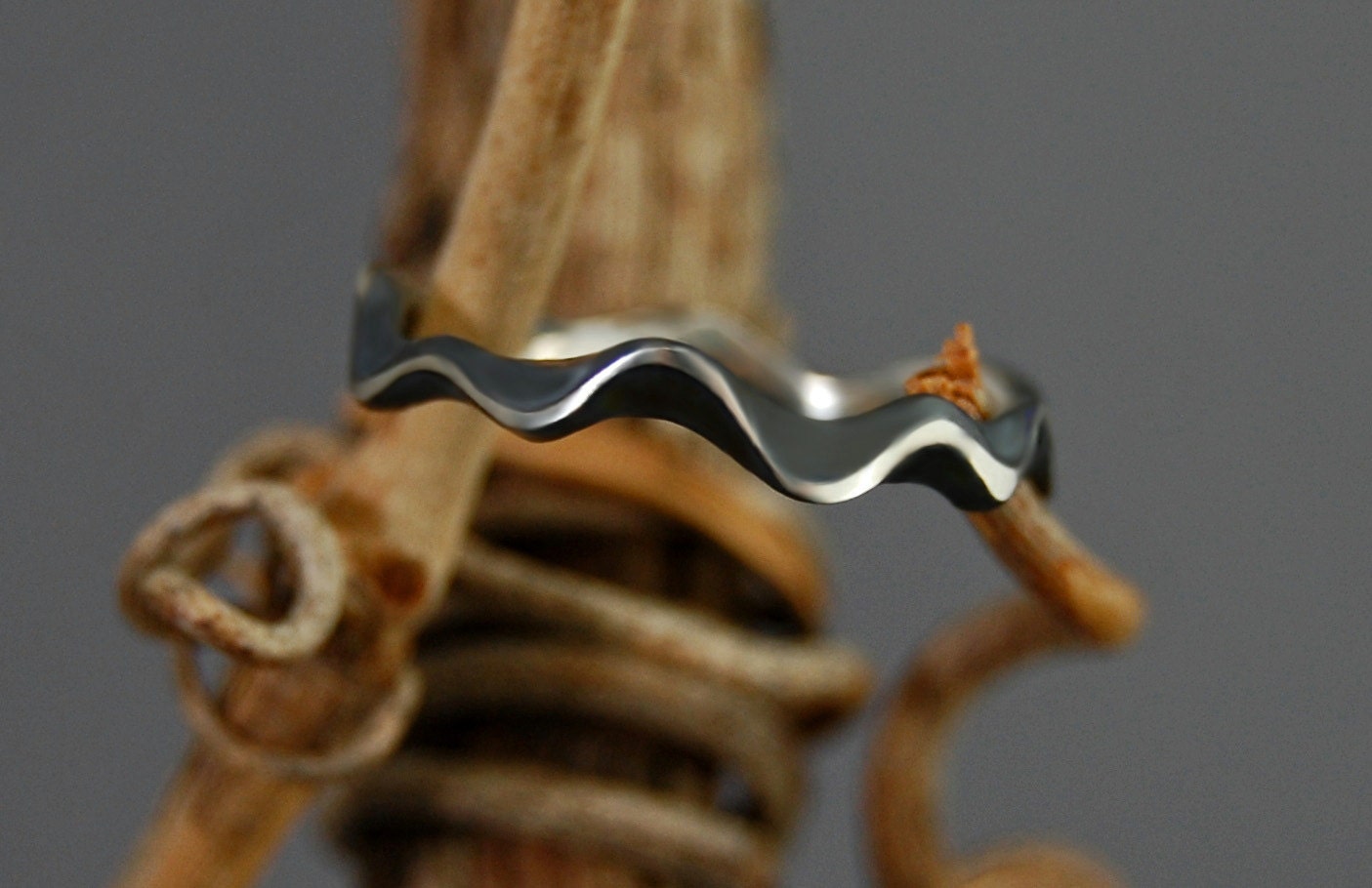 Dylana - Custom Made Stacking Ring or Wedding Bands, Gold, Silver, FREE SHIPPING US