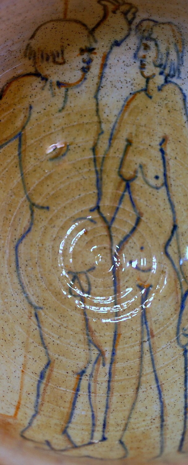 Conversation - Ceramic Serving Bowl, FREE SHIPPING US