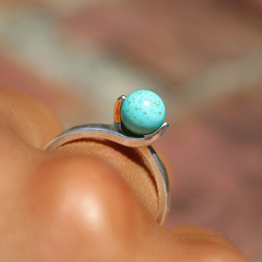 Kailani - Turquoise and Sterling Silver Ring