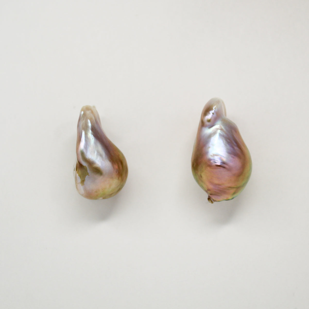 D380 - Loose Freshwater Flameball Pearls Pair.