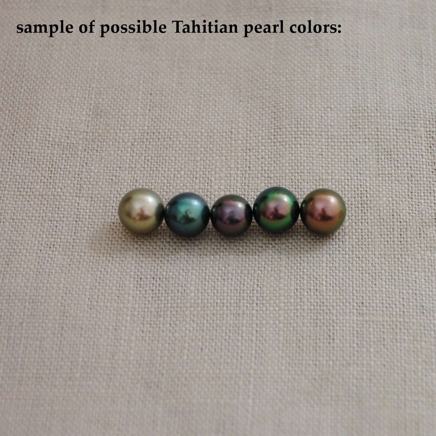 Laxmi - Luxurious Natural Colored Peacock Tahitian Pearl Solitaire Engagement Ring Set in Solid 14kt Yellow Gold. Free Shipping in US