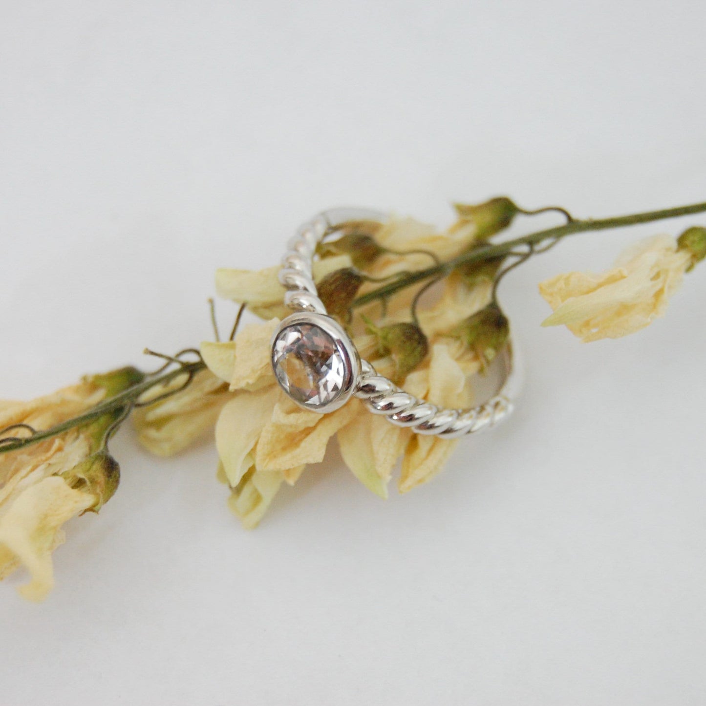 Kira - Morganite Gemstone Engagement Ring