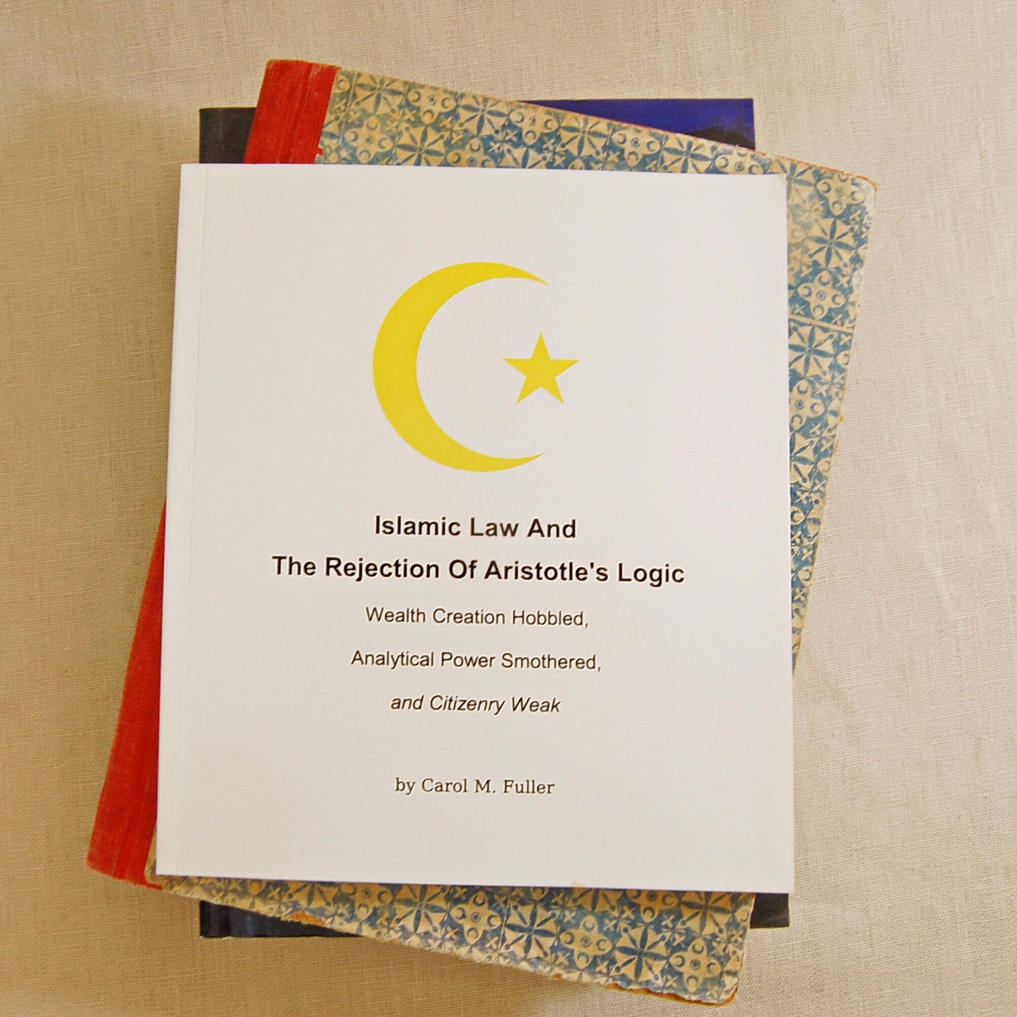 Paperback Book on Law and Customs, Islamic Law and the Rejection of Aristotle's Logic, FREE SHIP US