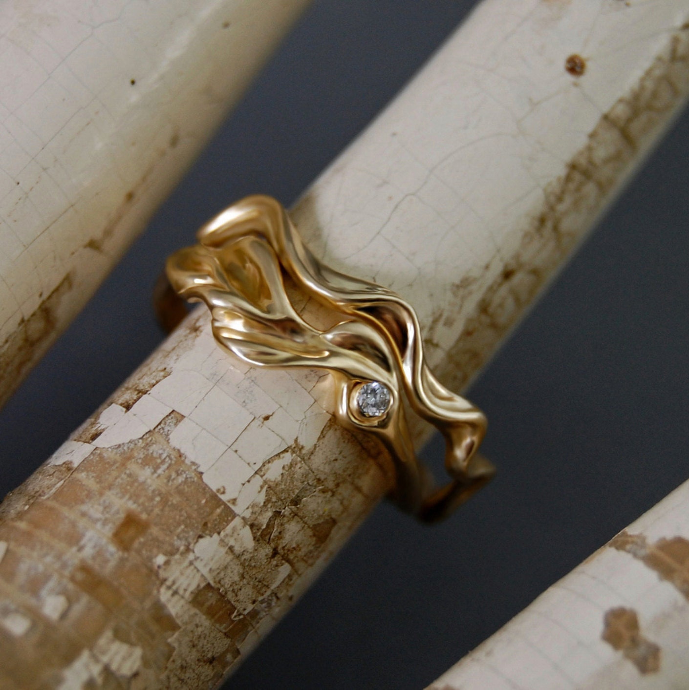 Alma I -  Custom Made Engagement Ring -  Just for You, Handcrafted Beauty, Free US Shipping Included