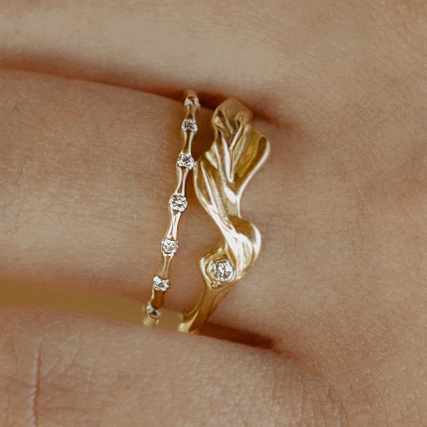 Alma I -  Custom Made Engagement Ring -  Just for You, Handcrafted Beauty, Free US Shipping Included