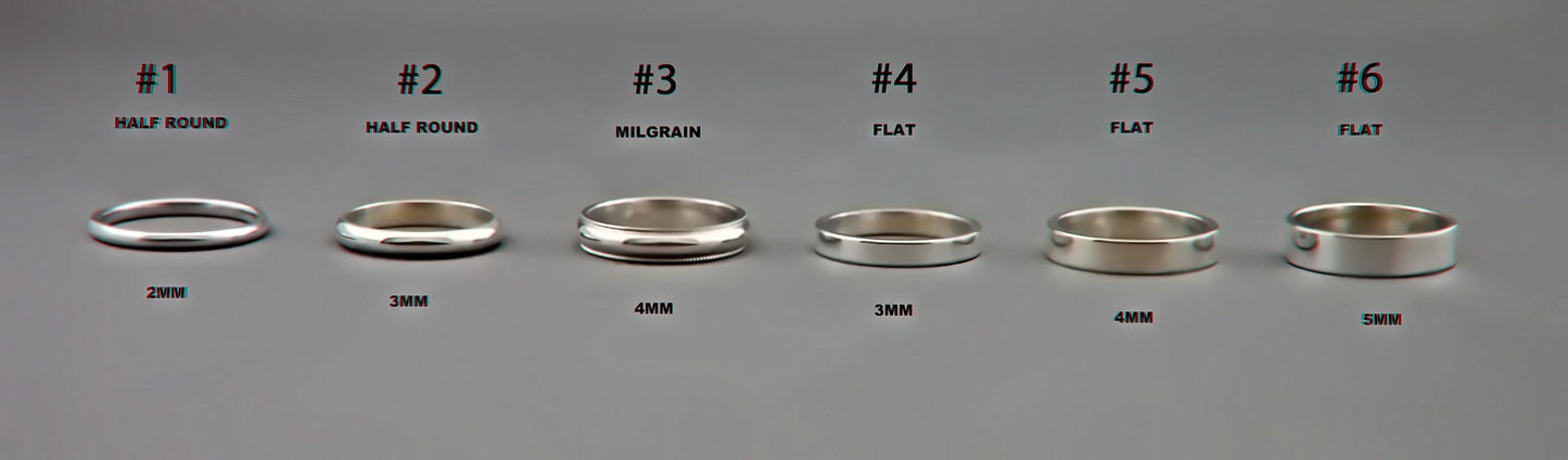 Bente - Pearl Engagement or Wedding Ring Features a Uniquely Natural Freshwater Pearl Set in Solid 14kt White Gold. Free Ship US.