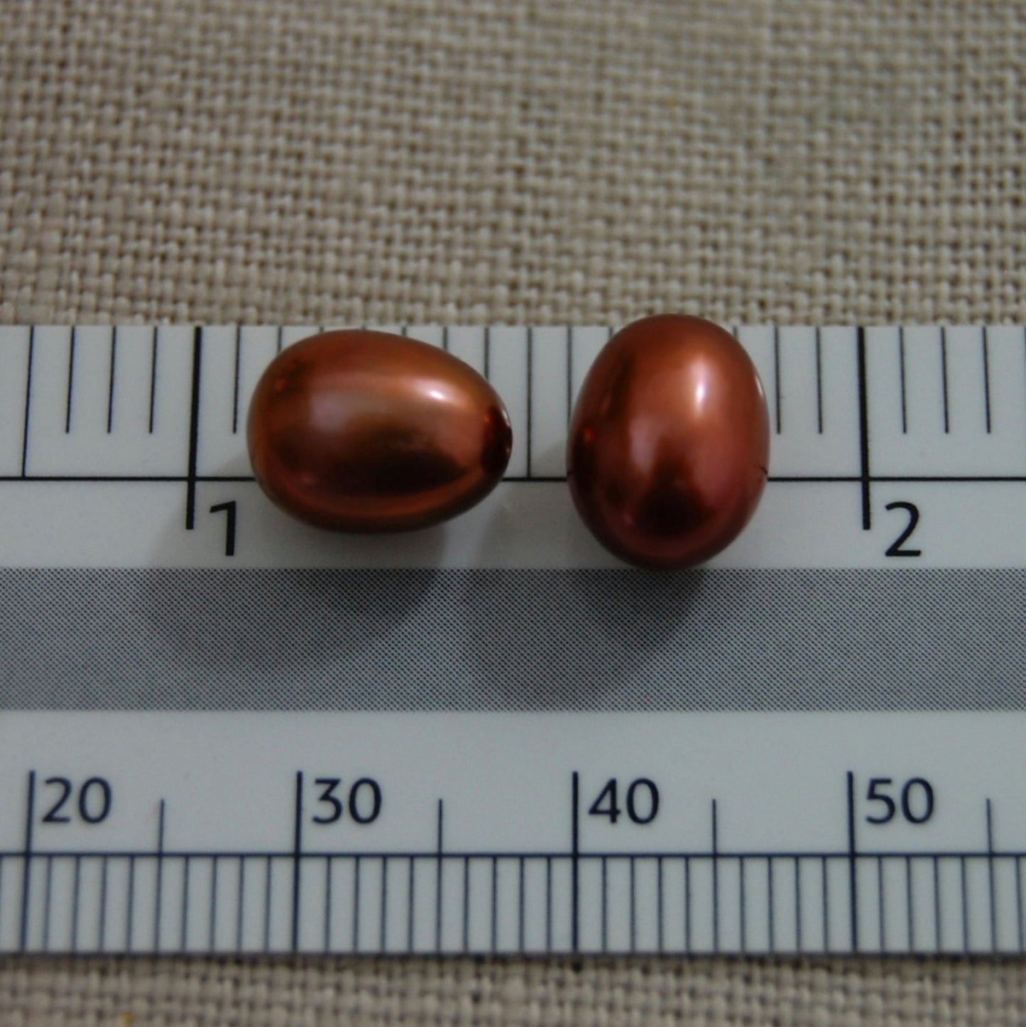 D286 - Loose Well Matched Freshwater Pearl Earring Pair