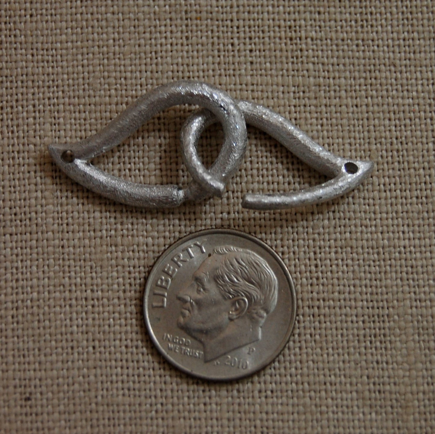 Designer clasp for necklace, Sterling Silver Designer Clasp for Necklace
