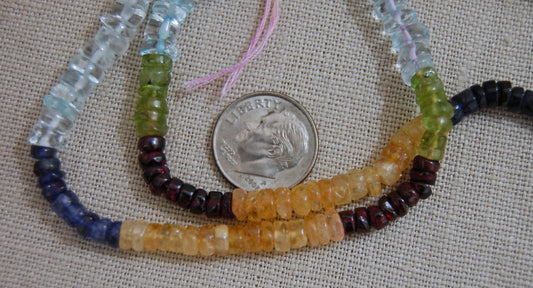 D318 - Loose Mixed Gemstone Beads
