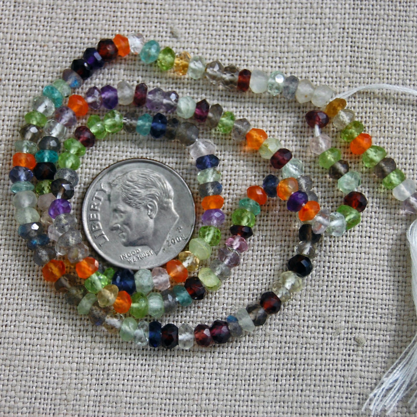 D322 - Loose Multi-color Gemstone Beads