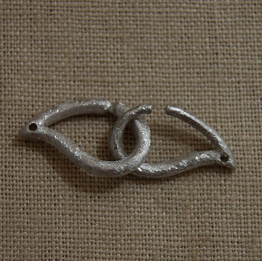 Designer clasp for necklace, Sterling Silver Designer Clasp for Necklace