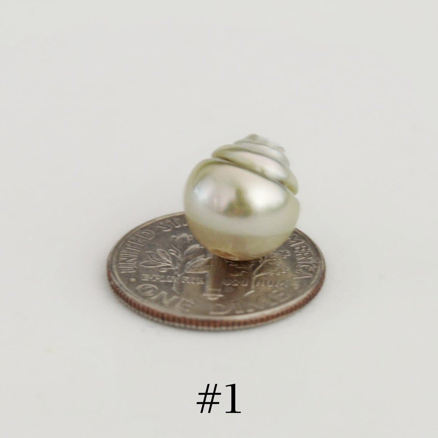 D420 - Loose Tahitian Pearls Drilled Through, High Luster with Vibrant Color.