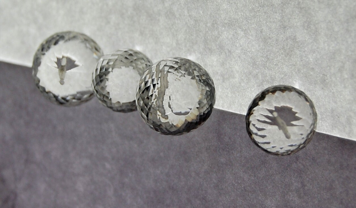 D199 - Loose Crystal Quartz Gemstone Beads